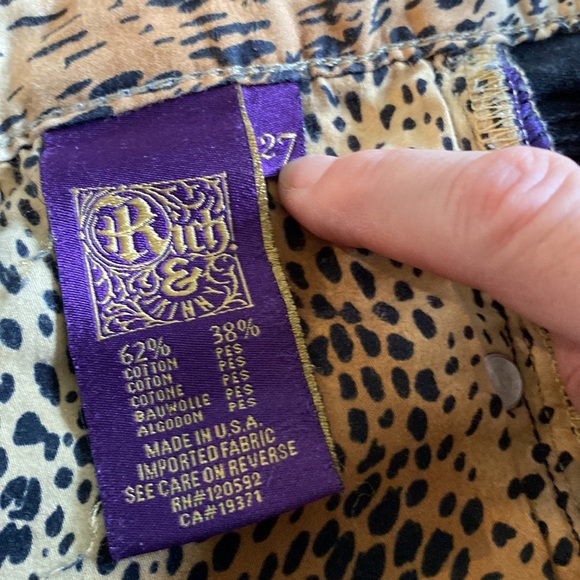 Rich and Skinny faded black jeans in size 27. Excellent condition. - Picture 6 of 10